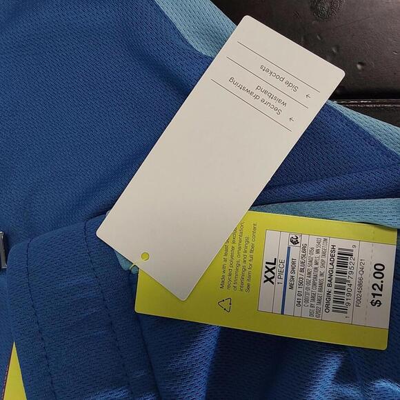 Blue Mesh Shorts | All in Motion | XXL - Picture 7 of 7